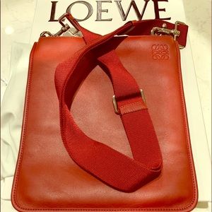 Loewe Crossbody bag, brick red